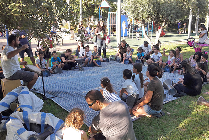 התופים הרעידו את רובע יזרעאל